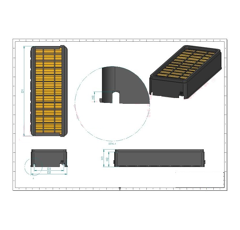 Filtre à air adaptable HIFI FILTER SC70060KIT