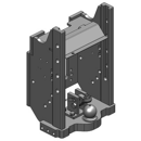 Lagerbock HVLB, Kugel 80W= 390 S32, Case Magnum, Magnum Schwarz    