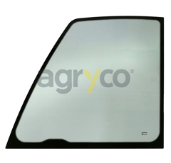 Vitre de porte supérieure - gauche - plate - teintée pour téléscopique JCB 333/D6291 adaptable