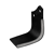 Lame gauche 175 x 80 x 7 mm pour Fraise/Rotavator MASCHIO/GASPARDO 02108431 adaptable - Blacksteel©
