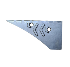 Contre-sep Gauche avec plaquettes carbure équerres et renfort acier PÖTTINGER 930.71.005.0 adaptable