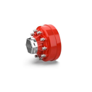 Moyeu complet freiné carré de 80mm 8 goujons 320x75D type XF - 541308607 | MONROC