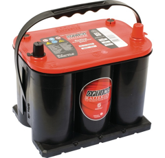 Batterie tracteur 12v 44Ah 730A + à droite | OPTIMA