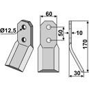 Rotorzinken Rechts / Links 170 x 60 Pegoraro Nachbau