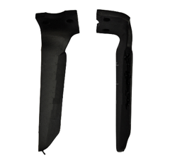 Zinken rechts geschmiedet für Kreiselegge HOWARD 225044M1D Nachbau