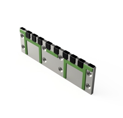 Contre-sep réversible avec plaquettes carbure équerres et rechargement PÖTTINGER 929100101 adaptable