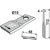 Rotorklinge 112x48mm - 00 139 888 0 / 00 139 888 3 | Krone - Nachbau