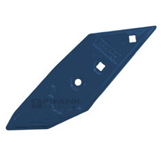 Pointe rechargée droite pour charrue LEMKEN 3364154 origine