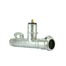 Té hydrant VBZ 4" x 4" - AL-FA mâle et femelle