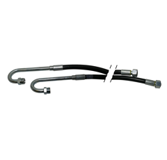 Tuyau hydraulique avec raccords pour téléscopique MANITOU 231461 adaptable