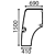 Vitre de porte pour tracteur NEW HOLLAND 87301768 adaptable