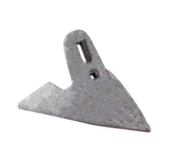 Soc à patte pour déchaumeur KVERNELAND KW90190 adaptable.