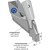 Soc à échange rapide 25 mm - carbure pour semoir pour BOURGAULT adaptable