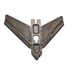 Aileron avec plaquettes carbure et rechargement ACTISOL 19300031 adaptable