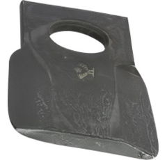 Couteau gauche pour faucheur 150x70mm HERMES adaptable - Blacksteel©