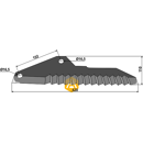 Fräsmesser MENGELE 02.035.746 Nachbau