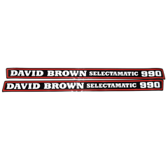 Pegatina Kit para tractor DAVID BROWN K949207 adaptable