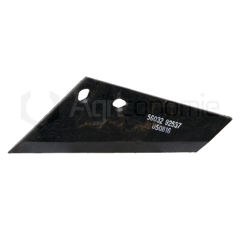 Soc à ailette droite 344 x 135 mm pour cultivateur adaptable