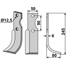 Fräsmesser Rechts 245 x 50 Bertolini Nachbau