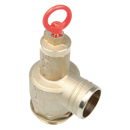 Sicherheitsventil mit Schlauchanschluss 45 mm