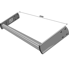 Rahmen 80x80 - Einbaumaß 1800 - Gewicht 47.570 kg