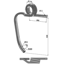 Schwergrubberstiel, gedreht 1018035 Kverneland Nachbau
