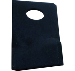 Couteau vrillé droite pour faucheuse KUHN 56151310 adaptable - BlackSteel©