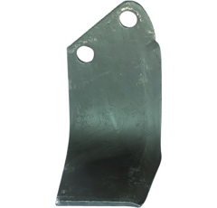 Hoja izquierda 165 x 90 x 135 x 8 mm para fresadora KUHN 52324910 adaptable