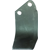 Hoja izquierda 165 x 90 x 135 x 8 mm para fresadora KUHN 52324910 adaptable