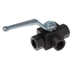 Zweiwege Umschalthahn 3x DKL 1/2Z  