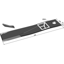 Fléau gauche 630 mm pour broyeur BEDNAR KM060127 adaptable