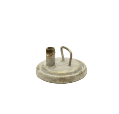 Bouchon avec purge galva BAUER 1" mâle