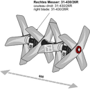 Herse à bêche rotative 600 x 430 mm adaptable - BlackSteel©