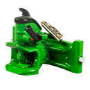 Zugmaul automatisch,W= 390 S32, Ø 38 mm Bolzen, John Deere grau   