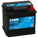 Batterie 12 V 55 AH EL550 Exide
