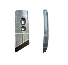 Pointe Gauche avec plaquettes carbure AMAZONE VNPK8.011.02A adaptable