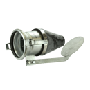 Cône caoutchouc et diffuseur sphérique 150 mm