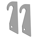 Kit adaptation brute à souder  NEW HOLLAND