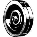 Roue métal Ø 400 mm