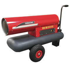 Chauffage mobile fioul à combustion directe avec roue gonflables TA22P | THERMOBILE