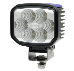 Phare de travail Rectangulaire 6 LED 12-24V 18W 850 lumens HELLA