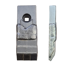 Pointe de décompacteur carbure et rechargement LEMKEN 3371690 adaptable