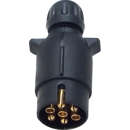 Prise 7 plots mâle plastique pour JAEGER ERICH adaptable