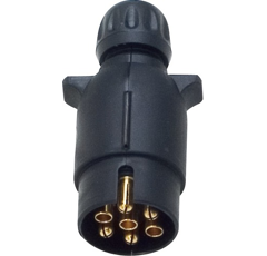 Prise 7 plots mâle plastique pour JAEGER ERICH adaptable