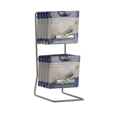 10 agrafes sécurisées 4 mors pour comptoir + 1 offert - RENSON