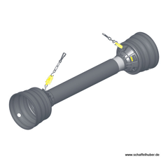 Gelenkwellenschutz BV5121AA- V10 - V12 Benzi