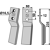 Cuchilla derecha para rotavator HOWARD 653257 adaptable