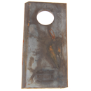 KM-Klinge rechts 102x4 mm, 19 Loch 570446 Niemeyer by Ziegler 