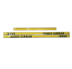 Kit d'autocollant de capot pour tracteur JOHN DEERE L113593 adaptable