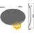 Disque pour arracheuse de betterave GILLES 155010 adaptable - Blacksteel©